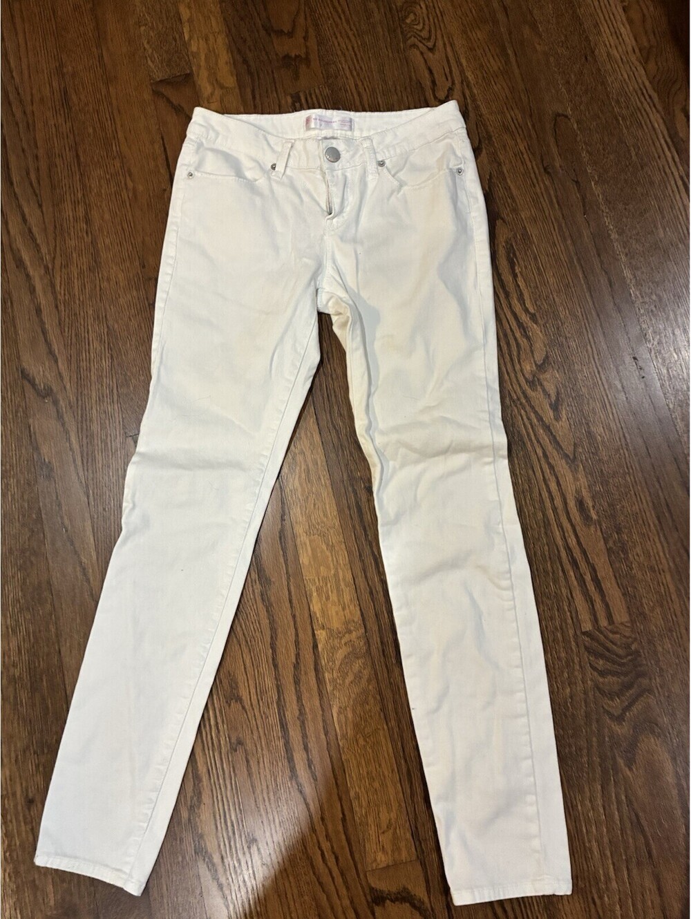 No Boundaries White Skinny Denim Pants / Jeans (Size 7)